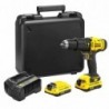Masina de gaurit, cu percutie, Stanley Fatmax, SFMCD711C2K, cu acumulator, 18 V, 50Nm, 1500 rpm 