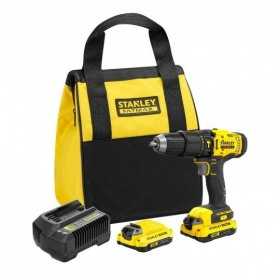 Masina gaurit, cu percutie, Stanley Fatmax, SFMCD711C2S, cu acumulator, 18 V, 50Nm, 1500 rpm