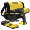 Masina de gaurit, cu percutie, Stanley Fatmax, SFMCD711DSA, cu acumulator, 18 V, 50Nm, 1500 rpm 