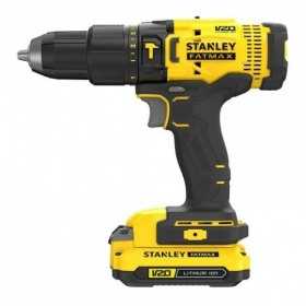 Masina de gaurit, cu percutie, Stanley Fatmax, SFMCD711DMA, cu acumulator, 18 V, 1500 rpm