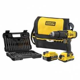Masina de gaurit, cu percutie, Stanley Fatmax, SFMCD711DMA, cu acumulator, 18 V, 1500 rpm