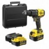 Masina gaurit, cu percutie, Stanley Fatmax, SFMCD715M2K, cu acumulator, 18 V, 60 Nm, 1900 rpm