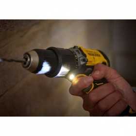 Masina gaurit, cu percutie, Stanley Fatmax, SFMCD715D2F, cu acumulator, 18 V, 60 Nm, 1900 rpm