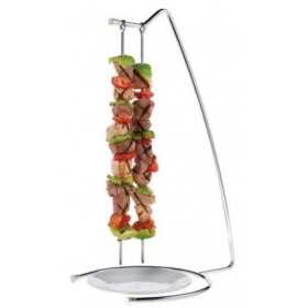 Set 4 tepuse inox pentru frigarui APS