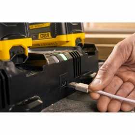 Incarcator dual-port 18V, Stanley Fatmax V20, SFMCB24, 4.0 Ah