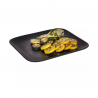 Platou servire melamina negru dreptunghiular APS 53 x 32.5 x 2.5 cm GN 1/1 