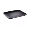 Platou servire melamina negru dreptunghiular APS 53 x 32.5 x 2.5 cm GN 1/1 