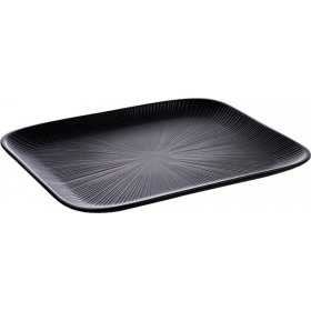 Platou servire melamina negru dreptunghiular APS 53 x 32.5 x 2.5 cm GN 1/1