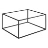 Stand metal pentru bufet negru APS Asia Plus 32.5x26.5/16.2 cm