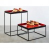 Stand metal pentru bufet negru APS Asia Plus 32.5x26.5/16.2 cm