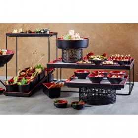 Stand metal pentru bufet negru APS Asia Plus 32.5x26.5/16.2 cm