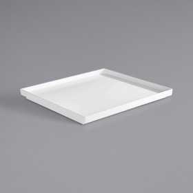 Platou servire melamina alb dreptunghiular APS 32.5x26.5 cm GN 1/2