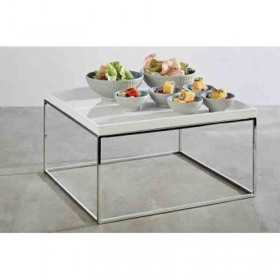 Platou servire melamina alb dreptunghiular APS 32.5x26.5 cm GN 1/2