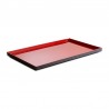 Platou servire melamina rosu dreptunghiular APS 53x32.5 cm GN 1/1