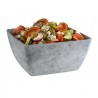 Bol melamina patrat gri APS 25x25 cm 3.8 l 