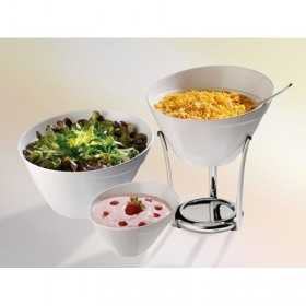 Bol melamina negru APS 30 x 19.5 cm, 5 l