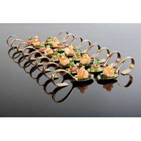 Lingura degustare gold inox Aps 12 cm