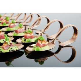 Lingura degustare cupru inox Aps 12 cm