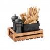Cutie servire lemn Olive APS 22 x 15 x 6 cm 
