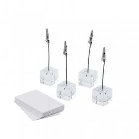Set 4 piese stoppere Acryl APS 3 x 3 x 12 cm