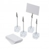 Set 4 piese stoppere Acryl APS 3 x 3 x 12 cm 