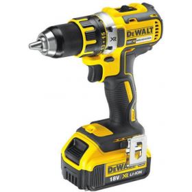 Set 3 Scule DeWalt: Masina de gaurit si insurubat, Masina de insurubat cu impact si Polizor Unghiular, cu 2 Acumulatori, 18 V,  5.0Ah