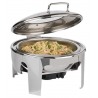 Chafing dish inductie cu capac sticla hidraulic APS 46 x 50 x 30 cm, 6 l 