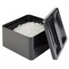 Frapiera polipropilena negru APS 27 x 27 x 15 cm