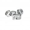 Inel inox pentru decorare APS, set 5 bucati, 8 x 4.5 cm 