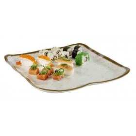 Farfurie melamina aspect piatra APS 33 x 32.5 cm