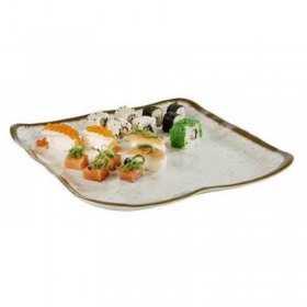 Farfurie melamina aspect piatra APS 33 x 32.5 cm