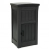 Dulap exterior curte, din plastic, pentru primirea coletelor, grafit, Keter, 53x62x112 cm, rezistent la intemperii, cu incuietoare suplimentara