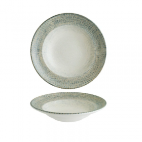 Farfurie adanca paste portelan Bonna Sway 27 cm