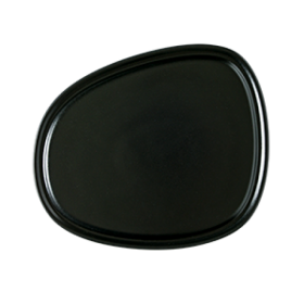 Platou portelan Bonna Piuma Notte 24.5 cm x 20.5 cm