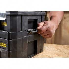 Cutie Depozitare 2 Sertare Stanley Fatmax FMST1-71969, TSTAK III, 44 x 17 x 31 cm