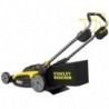 Masina De Tuns Iarba Stanley Fatmax SFMCMWS251B, 5 niveluri de taiere pe inaltime, Sac colector, Naked 