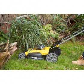 Masina De Tuns Iarba Stanley Fatmax SFMCMWS251B, 5 niveluri de taiere pe inaltime, Sac colector, Naked