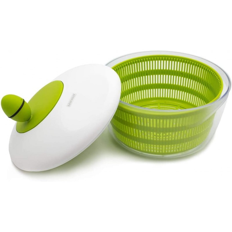 Poze Uscator salata plastic alb-verde Leifheit 4.2 L
