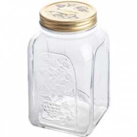 Borcan sticla cu capac metalic Pasabahce Homemade 1.5 L