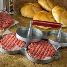 Presa dubla hamburger din aluminiu Char-Broil 140539