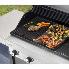 Plita din fonta cu 2 fete neteda si grill 43 x 21 cm Char-Broil 140008