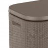 Mini bar gradina ratan cappuccino Keter Bevy Cool Bar