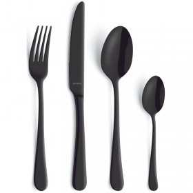 Set tacamuri inox 24 piese Amefa Austin Black