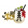 Pahar inox auriu forma ananas 0.5 L APS