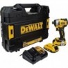 Masina de insurubat cu impact compacta DeWalt DCF809D2T, 18V, 2 x 2 AH