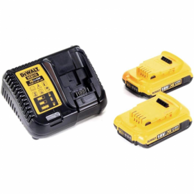 Masina de insurubat cu impact compacta DeWalt DCF809D2T, 18V, 2 x 2 AH