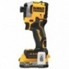 Masina de gaurit si insurubat, cu impact, DeWALT, DCF850E1T, cu acumulator,  18 V, 1.7AH, 0 - 3250 rpm 