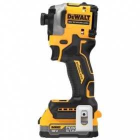 Masina de gaurit si insurubat, cu impact, DeWALT, DCF850E1T, cu acumulator,  18 V, 1.7AH, 0 - 3250 rpm