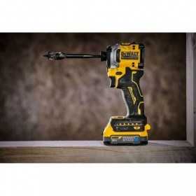 Masina de gaurit si insurubat, cu impact, DeWALT, DCF850E1T, cu acumulator,  18 V, 1.7AH, 0 - 3250 rpm