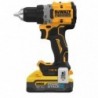 Masina de insurubat (autofiletanta) si gaurit DeWALT, DCD800H2T, cu acumulator, 18 V, 5AH,  34 Nm, 0 - 650 rpm 